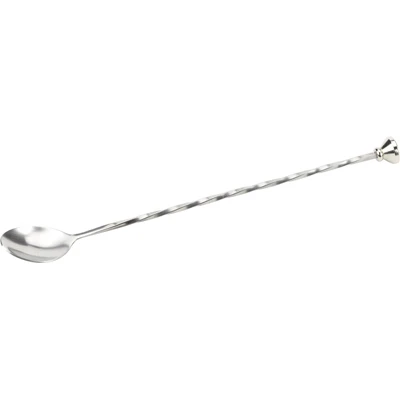 Bonny Barware Stainless Steel Bar Spoon with Twisted Handle for Mixing Cocktails