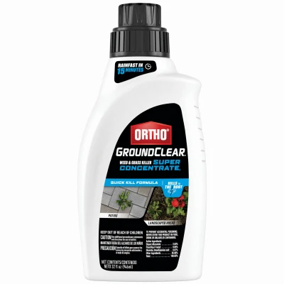 ORTHO GroundClear Weed & Grass Killer, 32-oz. Super Concentrate