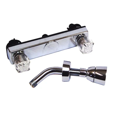 RV Shower Faucet, Plastic With Chrome Finish