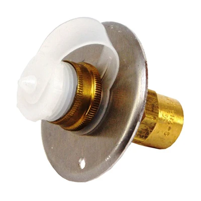 RV City Water Inlet With Backflow