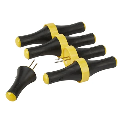 Corn Holders with Soft Grip Handles, 8 Piece Set for Easy Corn on the Cob Eating