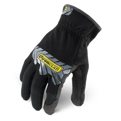 Command Touchscreen Utility Work Gloves, Black, Men's Medium Size