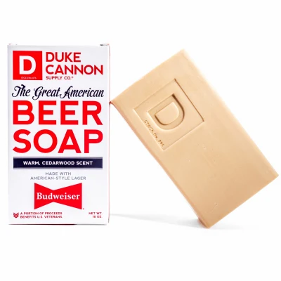 Budweiser Beer Bar Soap, Cedar Wood Scent, 10-oz.