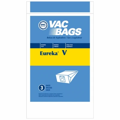 Eureka Vacuum Bag, Micro Allergen, V, 3-Pk.