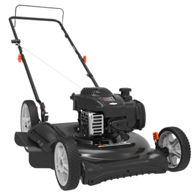 2-N-1 Gas Lawn Mower, 125cc Briggs & Sratton Engine, 22 In. Deck