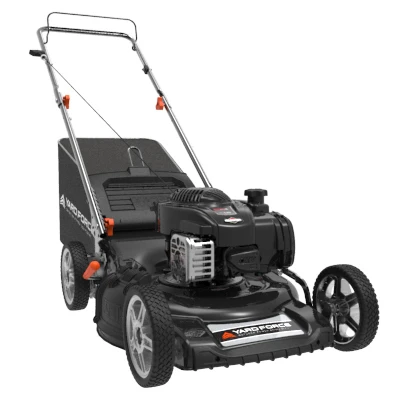 3-N-1 Gas Lawn Mower, 140cc Briggs & Sratton Engine, 22 In. Deck