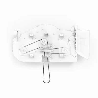 Drive Belt for Edge 34 Inch, 42 Inch, and 52 Inch Zero-Turn Lawn Mowers