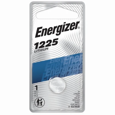 1225 Lithium Coin Battery, 1 Pack