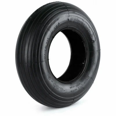 Rib Tread Tubeless Tire, 400-6, 2-Ply (Tire only)