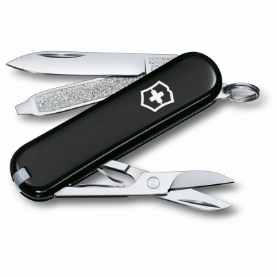 Black Classic Pocket Knife