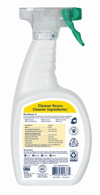 Hard Surface Floor Cleaner with Lemon Mint Scent, 32 Fluid Ounce Bottle