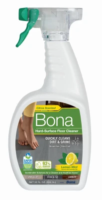Hard Surface Floor Cleaner, Lemon Mint Scent, 32 oz.