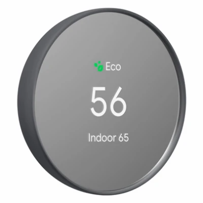 Nest Smart Thermostat, Bluetooth Connectivity, Charcoal