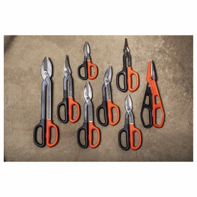 Wiss Duckbill Tinner Snips with Drop-Forged Steel Blades, 10 Inch Length