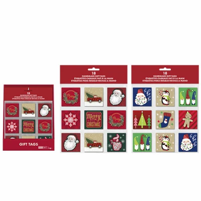 Peel & Stick Gift Tags, 18-Ct.