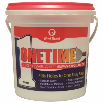 Onetime Lightweight Spackle, Pre-Mixed, Gallon.