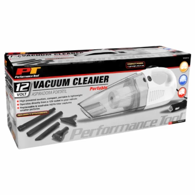 12 Volt Portable Vacuum Cleaner Cordless Handheld with Rechargeable Battery