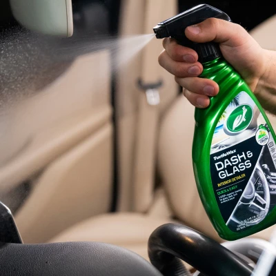 Quick and Easy Dashboard and Glass Car Cleaner, 23 Ounce Bottle