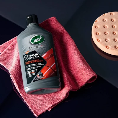 Hybrid Solutions Ceramic Car Polish and Wax, 14 Ounce Bottle