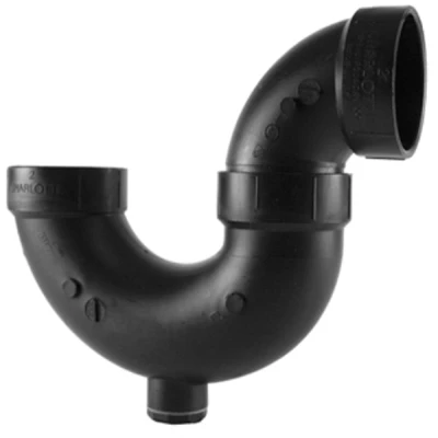 ABS/DWV 2 In. P-Trap With Clean Out