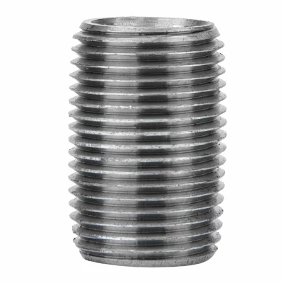 3/8 In. x Close Galvanized Pipe Nipple