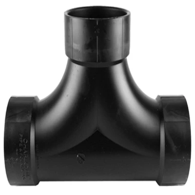 ABS/DWV Clean Out Tee, 2-Way, 4 In.