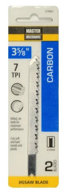 Carbon Jigsaw Blade, 3-5/8 In., 7-TPI, 2-Pk.