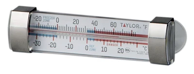 Freezing Guide Thermometer, Stainless Steel Clips