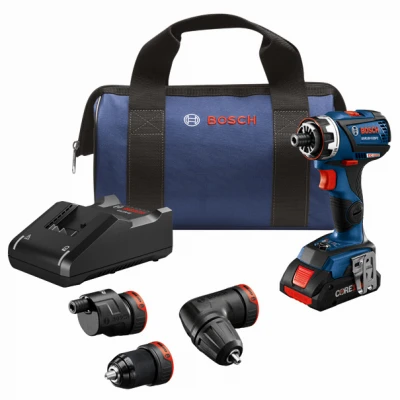 18-Volt Flexiclick 5-In-1 Drill & Driver System, Brushless Motor, Bluetooth Connectivity, Battery + Charger