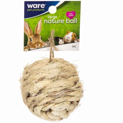 Nature Ball Pet Toy, Sisal with Bell