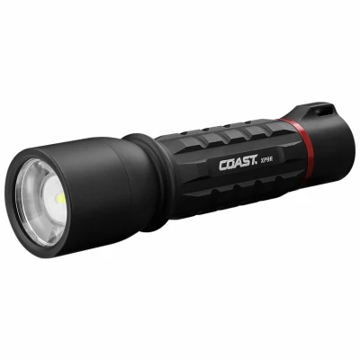 XP9R Rechargeable LED Focusing Flashlight, Weatherproof Polymer Case, 1000 Lumen