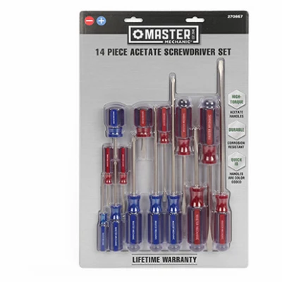 14-Pc. Acetate Screwdriver Set