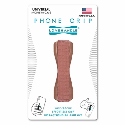 Phone Grip, Solid Mauve, Soft Elastic