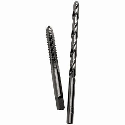 Fractional Tap & Drill Bit Set, 3/8-16 National Coarse, 5/16-In., 2-Pc.