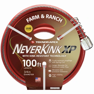 Neverkink Xtreme Performance Farm and Ranch Hose, 3/4 In. x 100 Ft.