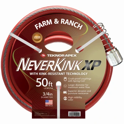 Neverkink Xtreme Performance Farm and Ranch Hose, 3/4 In. x 50 Ft.