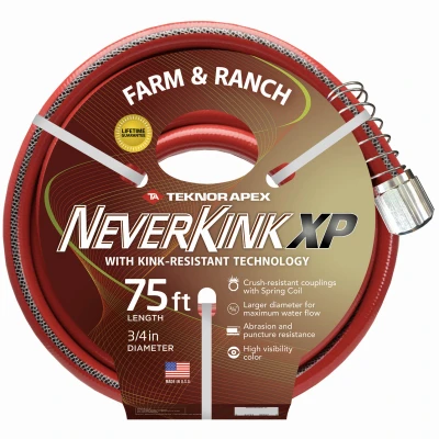 Neverkink Xtreme Performance Farm and Ranch Hose, 3/4 In. x 75 Ft.