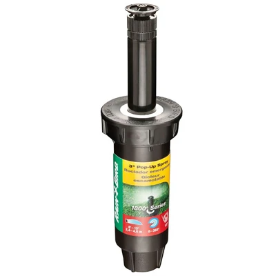 1800 Pro Series Mini Rotor Sprinkler Head, PRS, Full Circle Pattern, 13-18-Ft. Spray, 4-In. Pop-Up