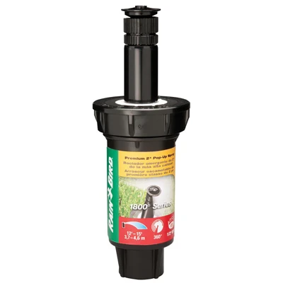 1800 Pro Series Sprinkler Head, PRS, Adjustable Pattern, 8-Ft. Max Spray, 2-In. Pop-Up