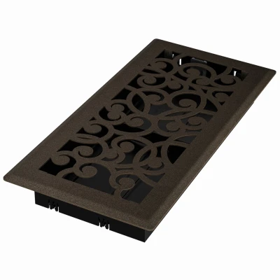 Signature Series Floor Register, Bronze Age Wonderland, Steel, 4 x 10 In.