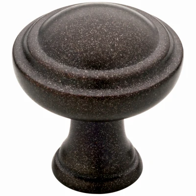 Capital Cabinet Knob, Cocoa Bronze, 1-1/4-In. Round