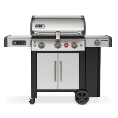 Genesis II SX-335 LP Gas Smart Grill, 3-Burners + Sear & Side, Stainless Steel