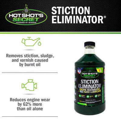 Stiction Eliminator Premium Oil Additive 64 Ounce Bottle