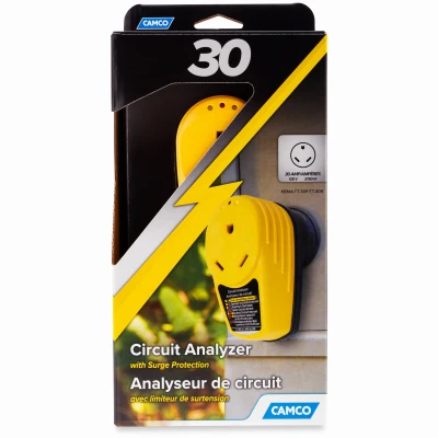 Power Grip Circuit Analyzer, 30-Amp Plug Type, 125-Volts