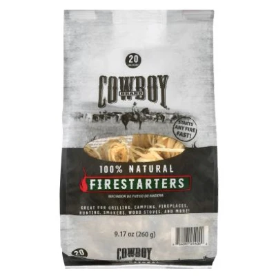 Natural Wood Wool Firestarters, 18-Ct.