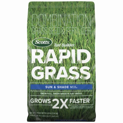 Turf Builder Rapid Grass Sun & Shade Mix, 16 Lbs.