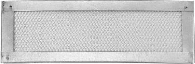 16 x 4-In. Galvanized Steel Flat Screen Vent
