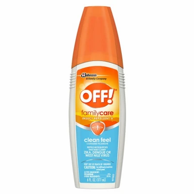 FamilyCare Clean Feel Insect Repellent II, 6 oz.