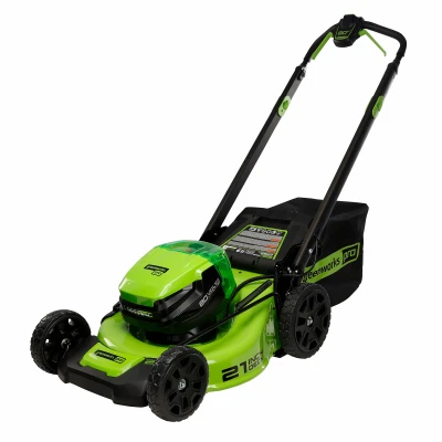 Cordless 3-N-1 Lawn Mower, Brushless Motor, Smartcut Technology, 80-Volt Battery & Charger, 21-In. Deck