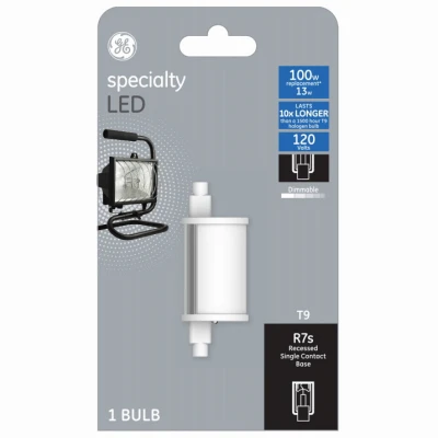 LED Light Bulb, T9 Shape, 13 Watt, 1500 Lumens